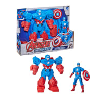 Gambar Marvel Set Action Figure Mech Strike Captain America F1669