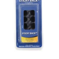 Gambar Velcro Coins Sticky Back Tape 1.59 Cm 15 Set - Hitam