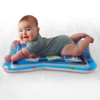 Gambar Wowwee Matras Bermain Anak Baby Shark Tummy Time 61478