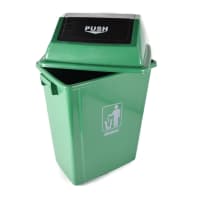 Gambar Krisbow 40 Ltr Tempat Sampah Plastik Gx-002b - Hijau