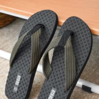 Gambar Ataru Ukuran 41 Sandal Jepit Pria Beach Flip Flop - Abu Abu