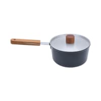 Gambar Krischef 18 Cm Panci Saucepan - Hitam