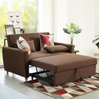 Gambar Selma Laguna Sofa Bed Fabric - Cokelat