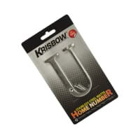 Gambar Krisbow Huruf Rumah U Stainless Steel 10 Cm