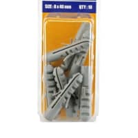 Gambar Krisbow Fisher Sekrup Nylon Plug 8x40mm