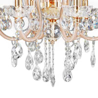 Gambar Eglare Creamy Lampu Gantung Hias Crystal 8l