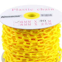 Gambar Krisbow Rantai Dekorasi Plastik 6 Mm - Kuning