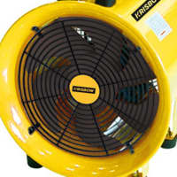 Gambar Krisbow 12 Inci Kipas Ventilator Industrial - Kuning