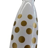 Gambar Selma 500 Ml Botol Vacuum Flask Sport Polkadot - Gold