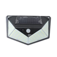 Gambar Krisbow Zura Lampu Dinding Outdoor Solar 210 Lumens 6500k