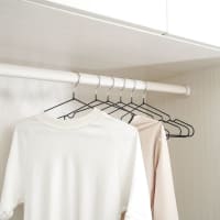 Gambar Stora Set 6 Pcs Hanger Besi 40 Cm - Hitam