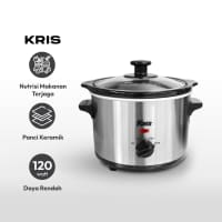 Gambar Kris 1.5 Ltr Slow Cooker - Silver