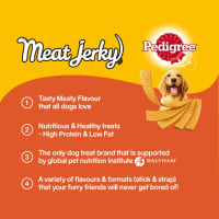 Gambar Pedigree 60 Gr Camilan Anjing Meat Jerky Stix Grilled Liver