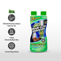 Gambar Green Gobbler 916 Ml Drain Clog Dissolver Pembersih Saluran Air