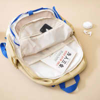 Gambar Ataru Tas Ransel Dengan Mesh Nylon - Krem