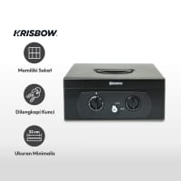 Gambar Krisbow Cash Box - Hitam