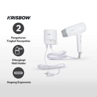 Gambar Krisbow Hair Dryer 23 A - Putih