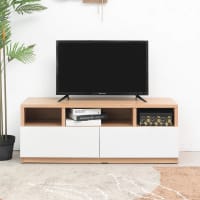 Gambar Informa Ricola Rak Tv - Putih Oak