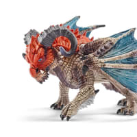 Gambar Schleich Miniatur Hewan Eldrador Dragon Battering Ram 70511