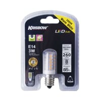 Gambar Krisbow Bohlam Led E14 3 Watt 3000k - Warm White