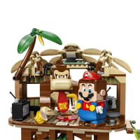 Gambar LEGO Super Mario Donkey Kongs Tree House Expansion 71424