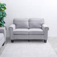 Gambar Informa Langley Sofa Fabric 2 Seater - Abu-abu