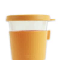 Gambar Glasslock 380 Ml Classy Tumbler - Orange