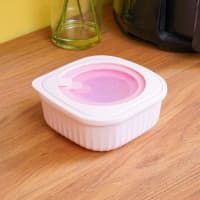 Gambar Appetite Set 3 Pcs Millie Wadah Makanan Square - Pink