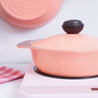 Gambar Chef Topf 24 Cm Panci Low Casserole - Peach