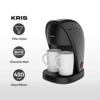 Gambar Kris 250 Ml Coffee Drip Maker 2 Cups - Hitam