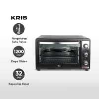 Gambar Kris 32 Ltr Oven Toaster 1200 Watt - Hitam