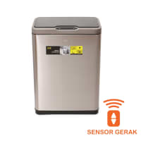 Gambar Eko 68 Ltr Tempat Sampah Stainless Sensor Gerak