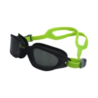 Gambar Eyeline Kacamata Renang Flux - Hitam/hijau