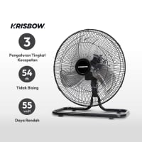 Gambar Krisbow 16 Inci Kipas Angin Industrial 2 In 1 55 Watt