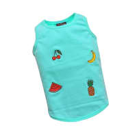 Gambar Doggy Dolly Ukuran Xl Baju Tank Anjing Fruit - Biru