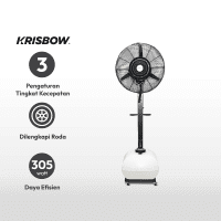 Gambar Krisbow 26 Inci Kipas Angin Uap 60 Ltr