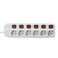 krisbow-stop-kontak-6-socket-dengan-tombol-on/off-kr-4368-putih