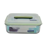 glasslock-2-ltr-handy-wadah-makanan-rectangle---hijau