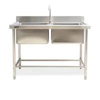 kris-wastafel-tempat-cuci-piring-double-sink-stainless-steel