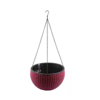 arthome-26-cm-valencia-pot-tanaman-gantung---merah