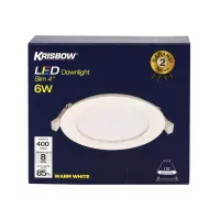 krisbow-lampu-downlight-bulat-inbow-led-6-watt-warm-white