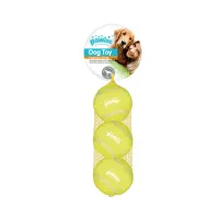 all-for-paws-mainan-anjing-squeaky-tennis-ball-3-pcs