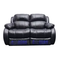 cheers-madison-sofa-recliner-kulit-2-seater---hitam