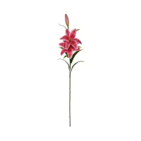 arthome-106.5-cm-bunga-artifisial-lily---merah