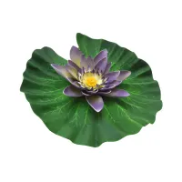 arthome-25-cm-bunga-artifisial-water-lily---lilac