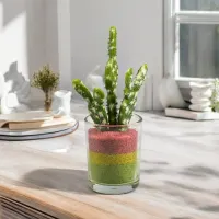 arthome-14-cm-tanaman-artifisial-cactus-pot-gelas---hijau