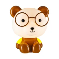 eglare-lampu-meja-bear---cokelat/putih