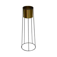 informa-pot-tanaman-dengan-stand-25x71-cm---gold