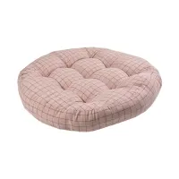 arthome-43-cm-bantal-alas-duduk-bundar-checker---pink