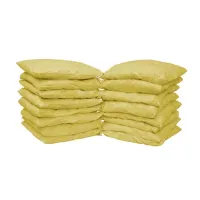 krisbow-set-10-pcs-absorbent-pillow-45x45-cm---kuning